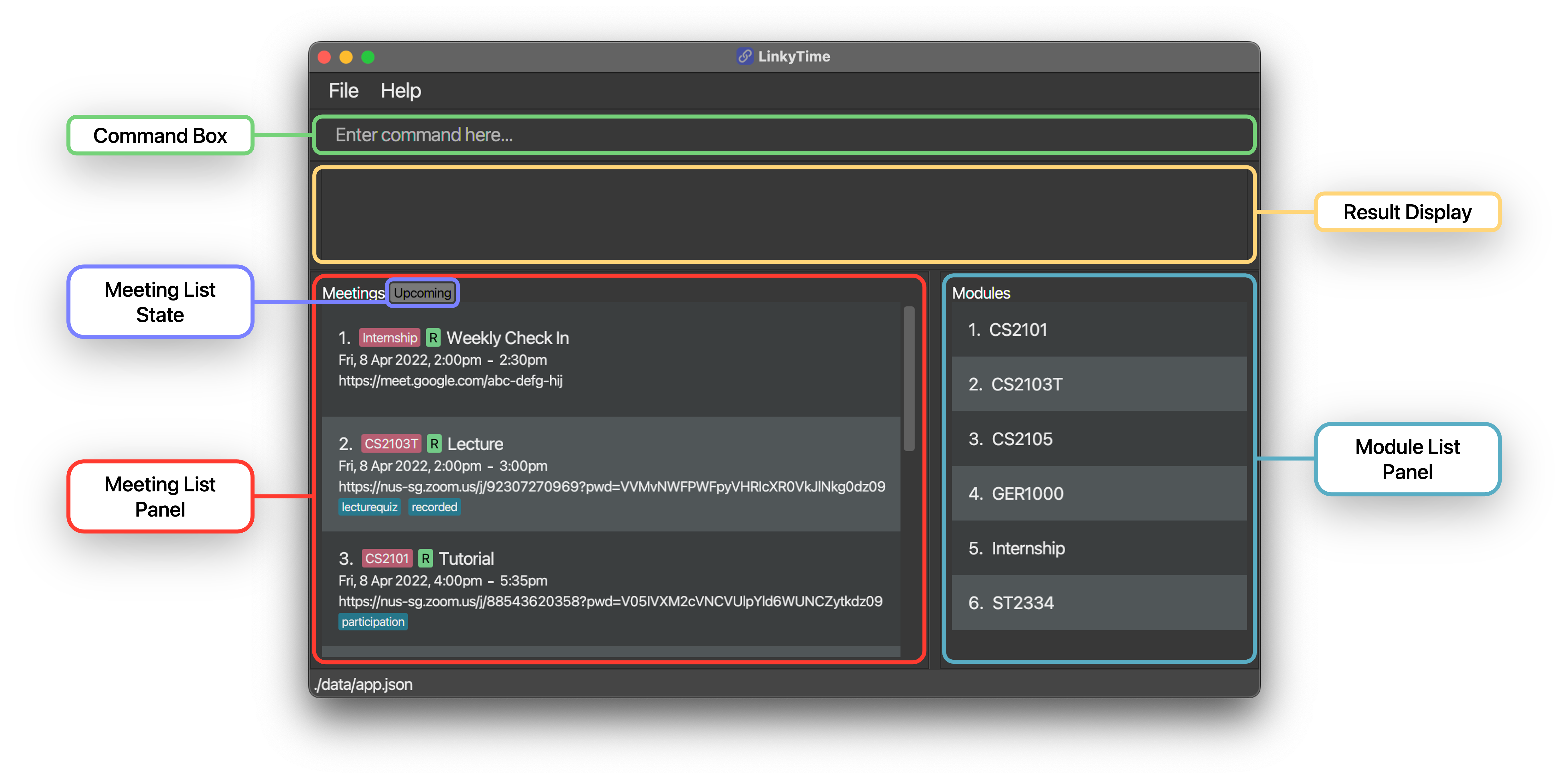 Annotated UI